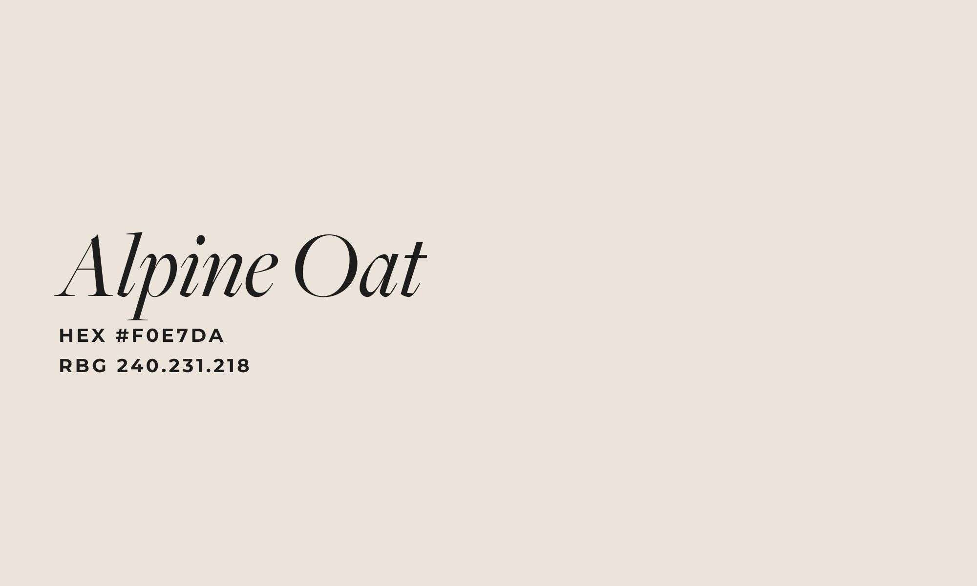 How to Use Pinterest's 2025 Color Palette in Website Design | Westco Web Design Alpine Oat is one of the colors in Pinterest's color palette for 2025