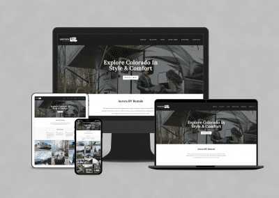 Westco Web Design | Aurora RV Rentals Website Design Colorado