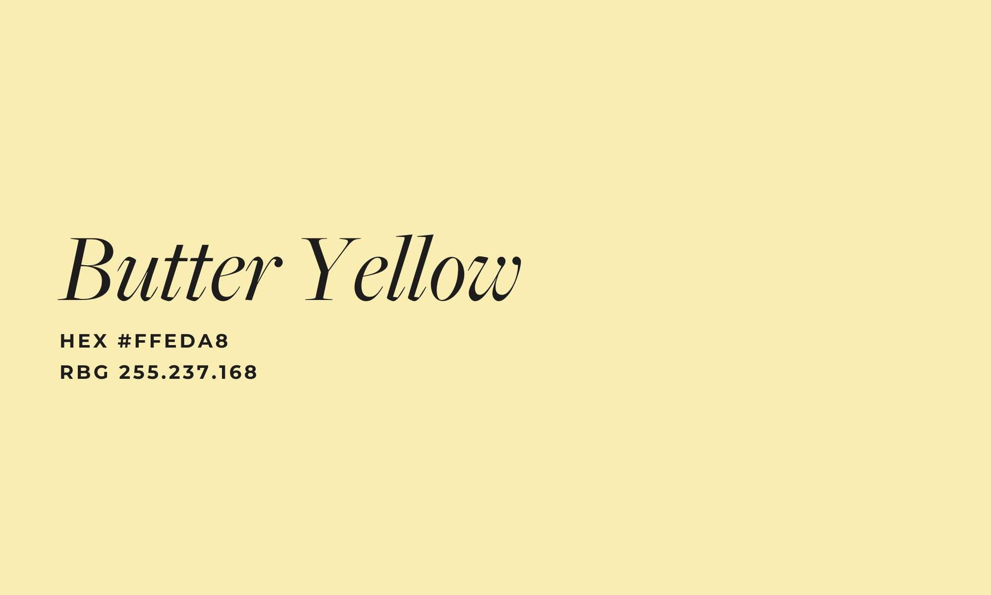 How to Use Pinterest's 2025 Color Palette in Website Design | Westco Web Design Butter Yellow is one of the colors in Pinterest's color palette for 2025