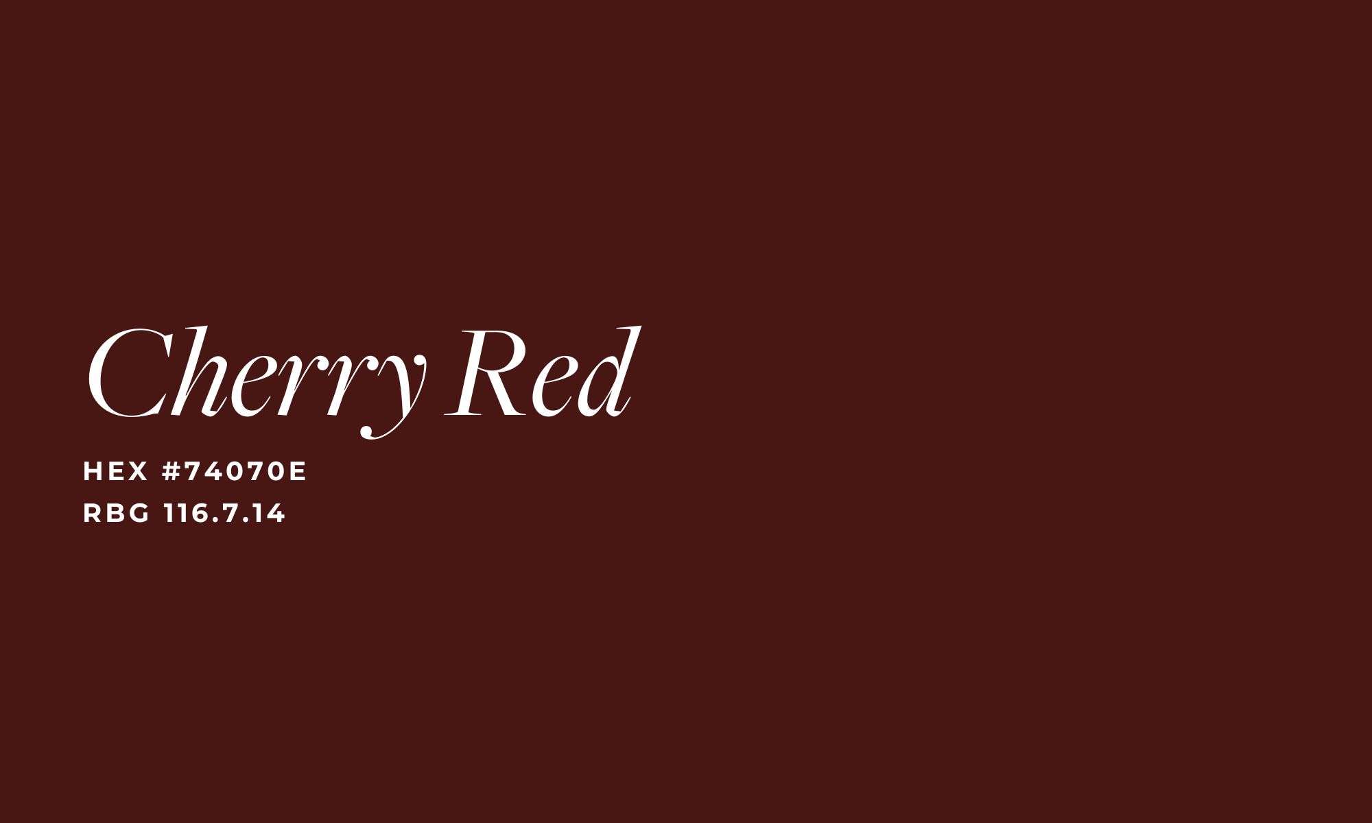 How to Use Pinterest's 2025 Color Palette in Website Design | Westco Web Design Cherry Red is one of the colors in Pinterest's color palette for 2025