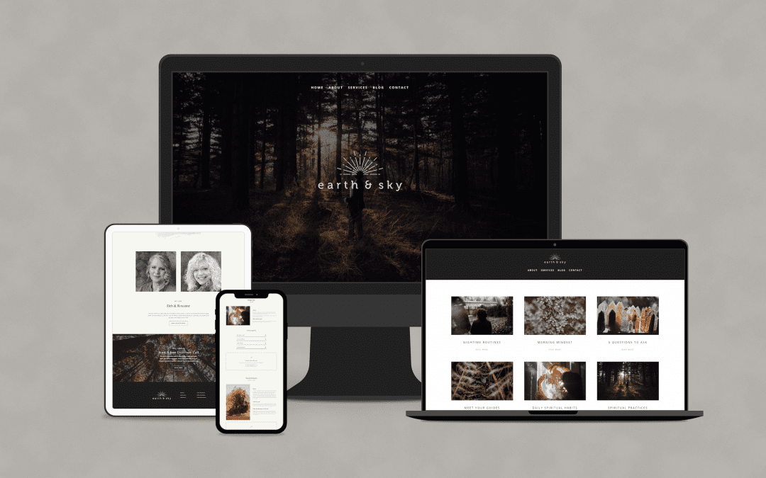 Earth & Sky Website Design