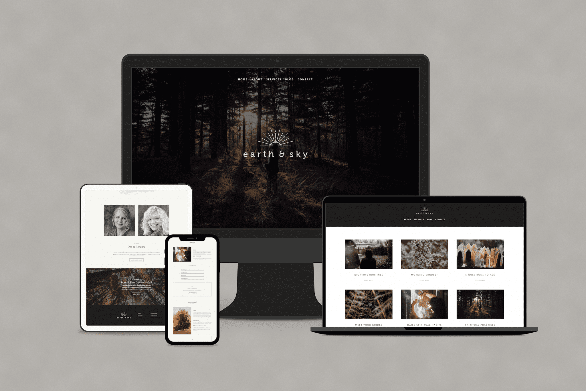 Earth & Sky Website Design