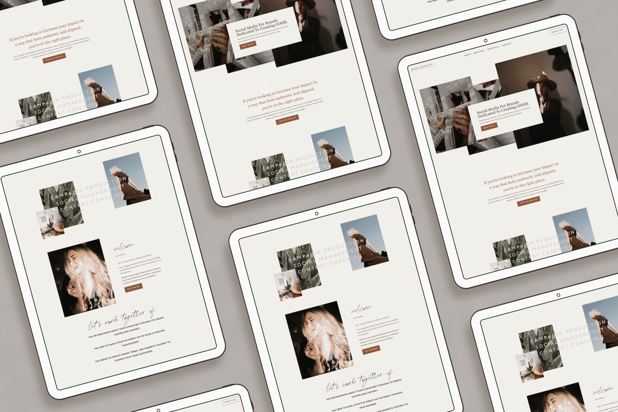 Case Study: Website Design for a Social Media Strategist
