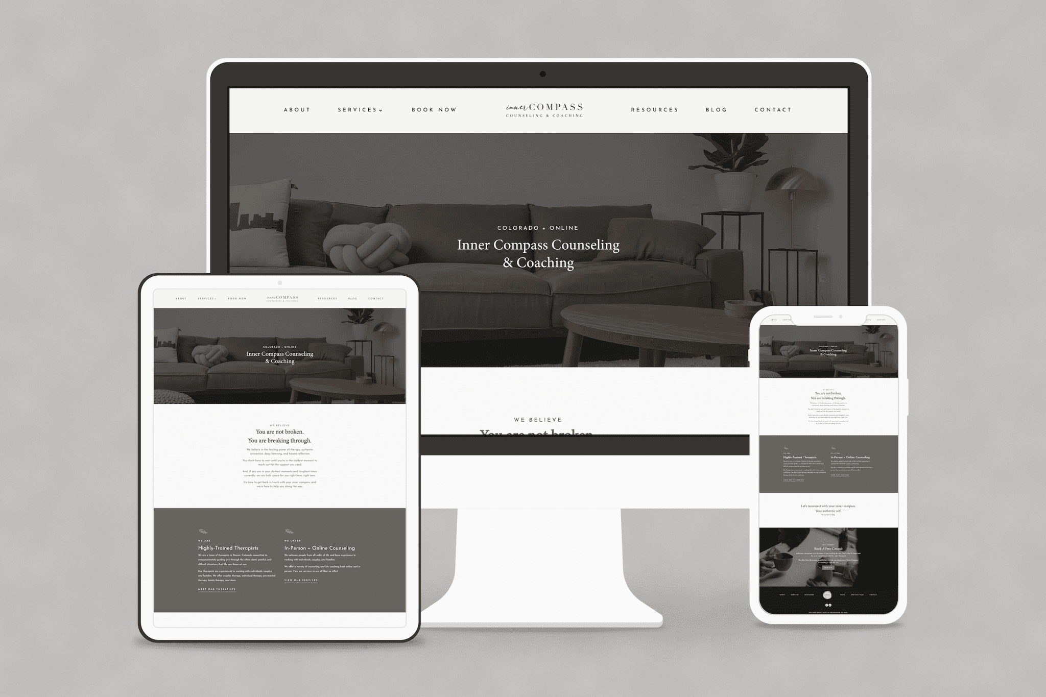 Therapist Website Design