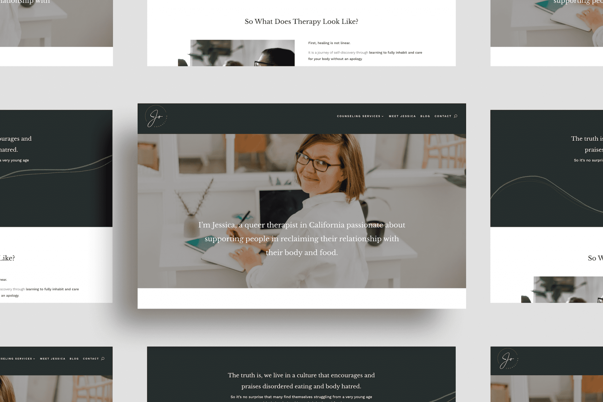 JO Counseling Website Design and Development