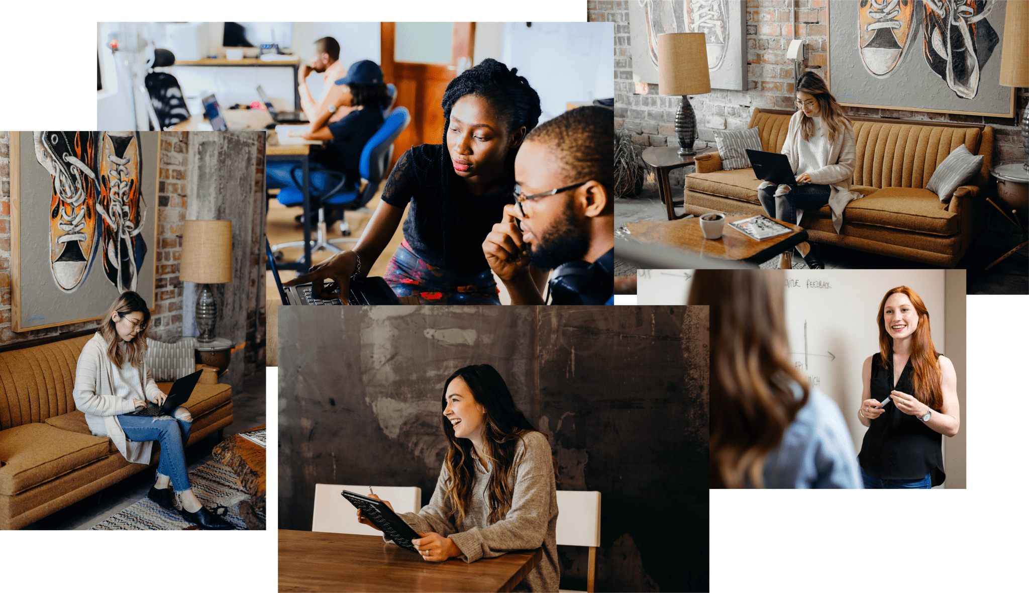 What Kind Of Branding Photos Do I Need For My Website? | Westco Web Design Examples of lifestyle images to be used for website design