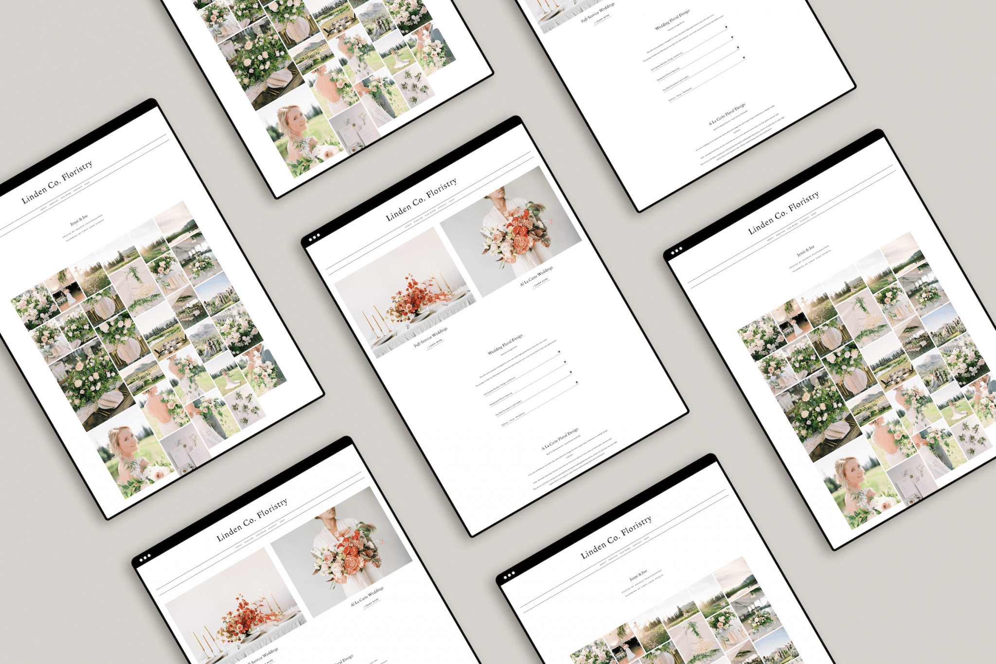 Linden Co Floristry Website Design | Steamboat Springs, Colorado