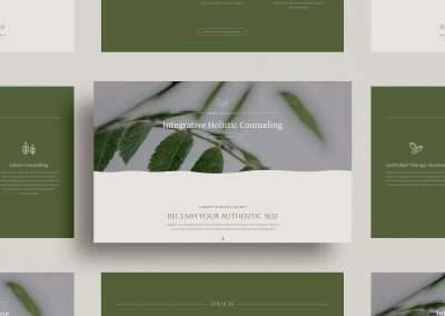Custom website design for therapist in Delaware - Home Page