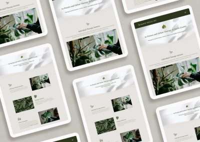 Custom website design for therapist in Delaware