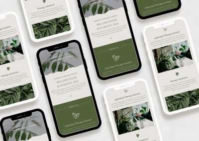 Custom website design for therapist in Delaware