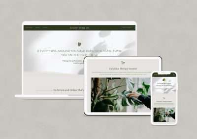 Custom website design for therapist in Delaware