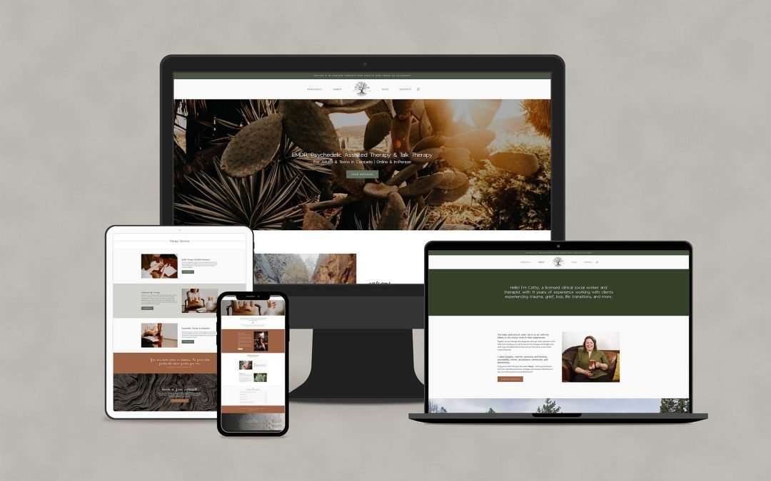 Pinyon Healing Therapist Website Design