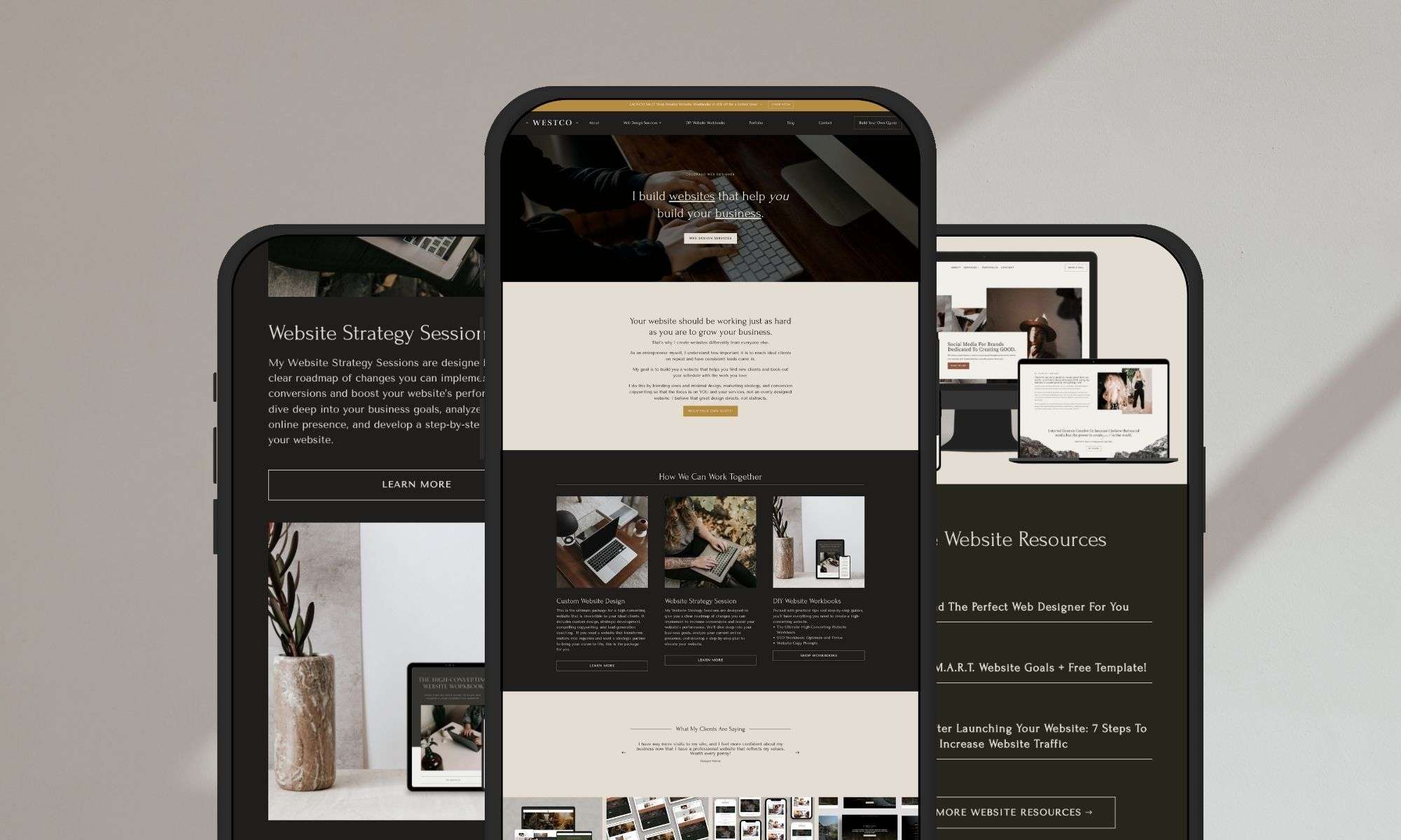 New website design by Colorado web designer