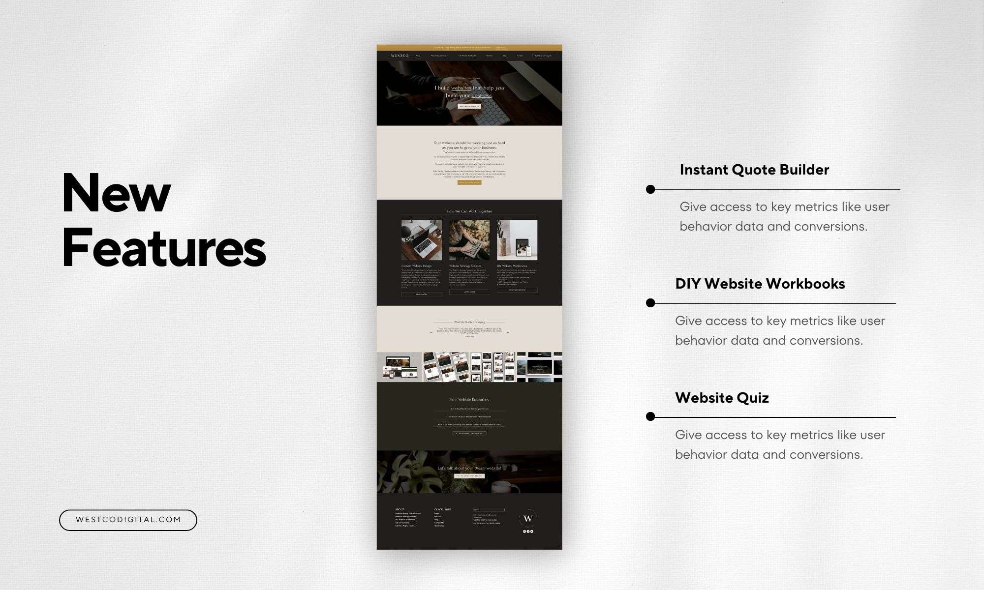 New website design by Colorado web designer